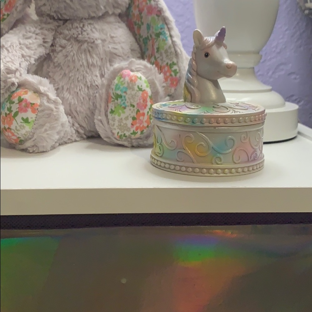 Unicorn design jewelry box
